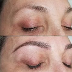 Semi Permanent Makeup, Beauty Stuff, Microblading, Perm, Beauty Care, Eyebrows