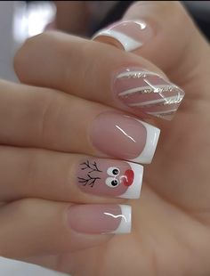 Short Acrylic Nails Designs, Stick On Nails, Short Acrylic Nails, Artificial Nails