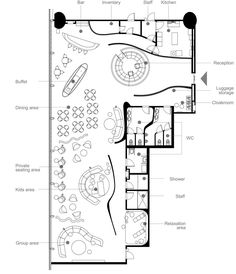 the floor plan for an office building