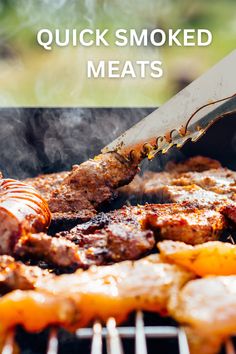 Quick & Easy Smoker Recipes Easy Smoker Recipes, Bbq Vegetables, Smoker Ideas, Bratwurst Sausage, Healthy Beef Recipes, Bbq Essentials, Smoker Cooking, Smoker Recipes, Grilling Season