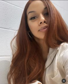 Brown Skin Auburn Hair, Ginger Cinnamon Hair Color, Copper Red Hair Brown Skin, Ginger On Light Skin Black Women, Red Hair Tan Skin Brown Eyes, Cinnamon Hair Black Women, Chocolate Ginger Hair, Ginger Hair Light Skin, Red Hair For Brown Skin