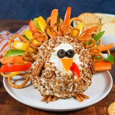 I’m checking out a delicious recipe for Gobble Gobble Cheese Ball Recipe from Harris Teeter! Goat Cheese Cranberry, Pecan Cheese Ball, Holiday Appetizers Easy, Strawberry Salad, Appetizer Bites