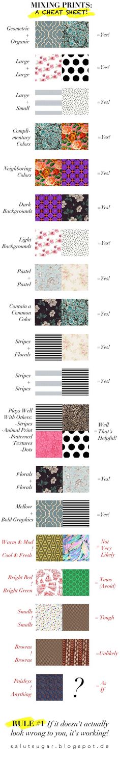 Pattern Mixing Cheat Sheet! https://www.facebook.com/groups/LuLaRoeKaraStemig/ Matching Prints, Mixing Patterns, Lula Roe, Colors And Patterns, Fashion Vocabulary, Lularoe Outfits, House Decorating, Lularoe Styling, Diy House