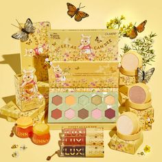 Fourth Ray Beauty, Complete Makeup, Honeycomb Shape, Soften Lips, Happy Morning, Lip Kit, Honey Pot