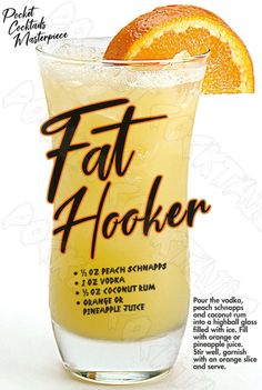 Pocket Cocktails, Liquor Drinks, Cocktail Drinks Recipes, Alcohol Drink Recipes