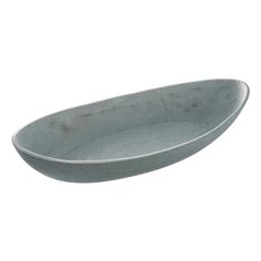 a gray bowl with no handles on a white background for use as a serving dish