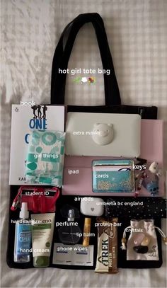 💕 What's In My Tote Bag, My Tote Bag, What's In My Bag