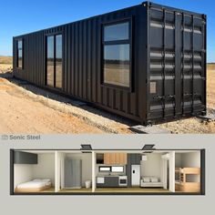 Container Home Plan Shipping Container Home Designs Ideas, Container Closet, Sea Container Homes, Gym Design Interior, Tiny House Exterior