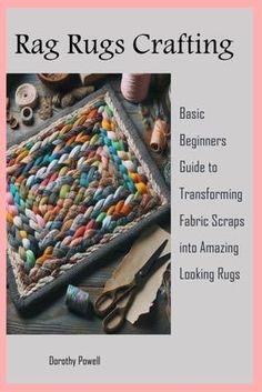 the cover of rag rugs crafting