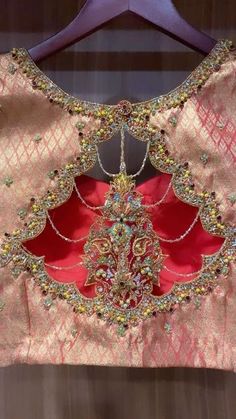 Lehanga Blouses, Wedding Blouses, Yoke Embroidery, Latest Blouse Neck Designs, Bridal Blouses, Embroidery Blouses