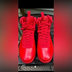 Never Worn Nike Shoes Men, Foam Posites, Mens Nike Shoes, Nike Red, Shoes Men, Sneaker Shopping, Air Force 1, Mens Shoes Sneakers, Men's Nike