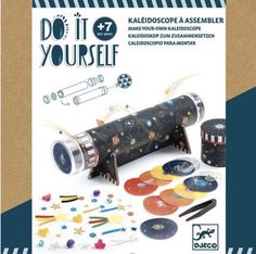 Gray Space Immersion DIY Kaleidoscope Craft Kit 7922 Diy Kaleidoscope, Pattern Combinations, Dark Stars, Diy Space, Color Puzzle, Space Ships, Instructions Booklet, Diy Craft Kits, Space Theme