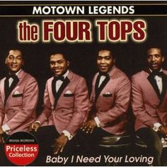 the four tops album cover with three men in suits and ties, one wearing a pink suit