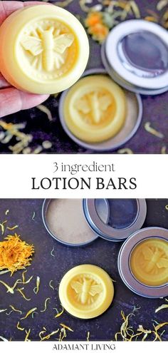 Elevate your natural skin care routine with this homemade lotion bars recipe. Crafted with just three ingredients, these lotion bars are a simple yet effective addition to your DIY body care collection. This pin offers detailed instructions, making it easy for beginners and experienced DIY enthusiasts alike. Homemade Natural Gifts Easy Diy, Diy Lush Body Butter Bar, Best Lotion Bars Recipe, Cocoa Butter Lotion Bars, Magnesium Lotion Bars, Diy Creams And Lotions, Breastmilk Lotion Bar, Body Lotion Diy Moisturizer, Lotion Essential Oil Blends