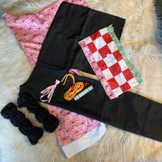 Women Demon Slayer Kimetsu No Yaiba Kamado Nezuko Cosplay Costume. Brand New! Perfect For Halloween Cosplay Or A Themed Party. Includes Pink Kimono, Black Jacket, Mouth Piece, Ribbon, Knee/Leg Pieces, Rope And Belt. Size Small Women Demon, Yoga Scrub Pants, Nezuko Cosplay, Pink Kimono, Dance Wear Ballet, White Camo, Hat And Scarf Sets, Men Store, Leotards Ballet