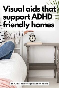 ADHD Home Organization Tips, Ideas & Life Hacks — Minimize My Mess Storage Ideas For Small Rooms, Home Organization Tips, Home Organisation, Visual Aids, Home Organization Hacks, Storage Hacks, Organizing Ideas, Organization Tips, Mind Blowing