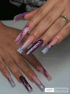 Stylish Nails Designs, Long Acrylic Nails Coffin, Acrylic Nails Coffin Pink, Bling Acrylic Nails, November 11, Fire Nails, Coffin Nails Designs, Funky Nails