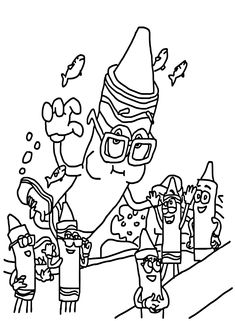 Crayola Coloring Pages - Coloring Pages For Kids And Adults Kids Focus, Heart For Kids, Free Printable Coloring, Free Printable Coloring Pages, World Of Color, Creative Kids, Learn To Draw, Printable Coloring Pages