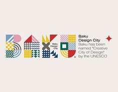 the logo for bakku design city, which has been named as the most creative city in the united states