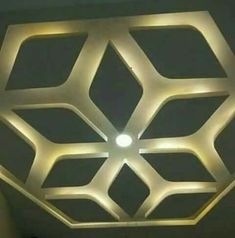 a ceiling with some lights in it