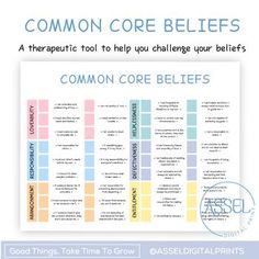 a poster with the words common core bellies on it