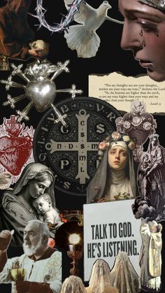 Holy Mary Wallpaper, Catholic Phone Wallpaper, Aesthetic Catholic Wallpaper, Catholic Collage, Catholic Aesthetic Wallpaper, Catholic Church Aesthetic, Wallpaper Catolico, Mexican Catholic Art, Catholic Core