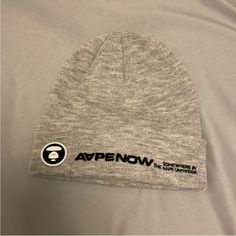 Brand New Never Used 100% Authentic Bought In Tokyo, Japan Embroidered “Aapenow Somewhere In The Aape Universe” Letterings Rubber Aape Logo Appliqu On Beanie With Stitched Logo Stick Out Aape Logo Tag On The Back Aape By A Baping Ape/ Bape Free Size, Unisex Aape Logo, Bape Beanie, Nerd Pharrell, Bessie Coleman, Camo Trucker Hat, Ape Bape, Hood Hat, Winter Shopping, Flat Brim Hat