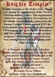 an old book with the title knight templar templar templar