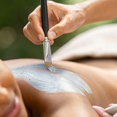 Back Facial at WNY Integrative Hypnosis and Wellness (Up to 48% Off) Clay Seaweed, Body Wrap Spa, Spa Photography, Seaweed Mask, Back Facial, Body Firming, Mini Facial, Body Wrap, Butter Oil