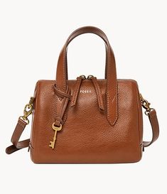 Sydney Mini Satchel - SHB3117210 - Fossil Fossil Bags Women, Satchel Tote Bag, Fossil Bags, Satchel Tote, Sephora Collection, Fashion Sale, Leather Mini, Free Bag, Satchel Bags