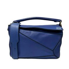 Loewe Puzzle Handbag Blue Loewe Bags, Loewe Puzzle, Loewe Bag, Limited Time, Bag Lady, Color Blue, Blue Color, Shoulder Bag, Fast Delivery