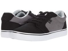 DC Anvil TX - Men's Skate Shoes : Black/Black/Dark Grey : Drop some heavyweight style on your skate crew with the DC Anvil TX skateboard shoes. Skate shoes in a low-profile silhouette with a form-meets-function design. Textile upper. Vent holes for breathability. Vulcanized construction for great board feel and sole flex. Abrasion-resistant sticky rubber outsole. DC's trademarked pill pattern tread. Imported. Measurements: Weight: 14 oz Product measurements were taken using size 11.5, width D - Shoes Skate, Profile Silhouette, Mens Skate Shoes, Skateboard Shoes, Skate Shoe, Design Textile, Dc Shoes, Skate Shoes, Shoes Black