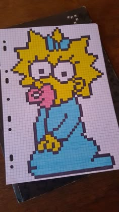 the simpsons character is made out of legos