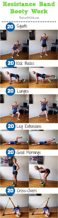 a series of photos showing how to do an exercise