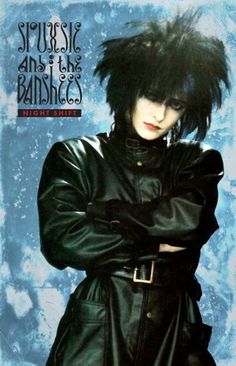 "Siouxsie & the Banshees Night Shift 11x17 Poster Print 11\"x17\" customized digital art print. Printed on coated card stock." Chicas Punk Rock, 80s Goth, Siouxsie Sioux, Goth Bands, Goth Music, Kei Visual, Goth Subculture, 11x17 Poster, Poses References