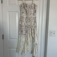 Size Small Perfect Condition Bronx And Banco Dresses, Long Dress Patterns, Bronx And Banco, Lace Pattern, Bronx, Lace Dress, Long Dress, Colorful Dresses, Color White