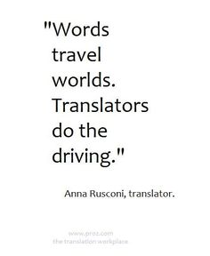 an image with the words words travel worldss translations do the driving, and there is a