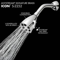 an image of a water faucet with instructions on how to use it