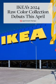 ikea's 2012 raw color collection debubs this april