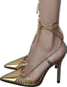 Gold Heels With 4-inch Heel For Event, Chic Gold Heels With 4-inch Heel, Gold Heels For Summer Events, Spring Party Pointed Heels, Chic Gold Fitted Heels, Gold Heels For Spring Evening, Chic Fitted Gold Heels, Chic Gold Heels, Glamorous Gold Heels