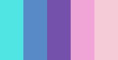 the color purple and blue is shown in this image, it appears to be different shades