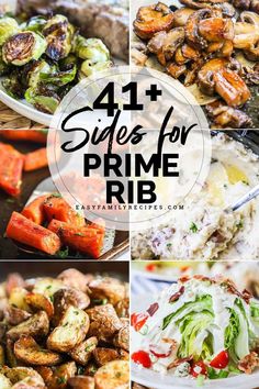 The ultimate list of side dishes for a Prime Rib dinner. Whether it is Christmas dinner, Thanksgiving, or another special occasion dinner! From vegetable sides for prime rib, to Prime Rib Chrismas Dinner Menu, to mouthwatering salads, this list covers a side for every occasion. If you are wondering what goes with Prime Rib for dinner, this list has you covered. #SeminarSnacks Prime Rib Thanksgiving Dinner, Sides With Prime Rib, What To Serve With Prime Rib, Prime Rib Sides Christmas Dinners, Sides For Prime Rib, Prime Rib Christmas Dinner, Prime Rib Side Dishes, List Of Side Dishes, Prime Rib Sides