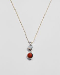 Red jasper and blue chalcedony nestled in a sculptural solid brass or sterling silver setting. Sterling silver chain is adjustable from 18-20 inches, closes with a lobster clasp. Pendant measures 1.25" from top to bottom, just under .5" wide. Availability: Made to order, ships in 2-4 weeks. Need it sooner? Don't hesitate to get in touch and we'll do our best to accommodate. Red Jasper Necklace, Jasper Necklace, Blue Chalcedony, Red Jasper, New Arrival Dress, Sterling Silver Chain, Sterling Silver Chains, Chains Necklace, Lobster Clasp