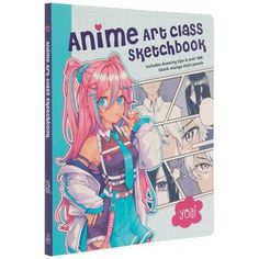 an anime art class sketch book