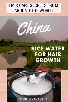 Learn the best-kept hair care secrets from around the world! In China, women have long been using rice water for hair growth. The "long hair village" in China is proof of this! Read on to find out why this is good for your hair.. #hairgrowth #hairhacks #ricewater #naturalhaircare #hair Help Hair Grow Faster, Rice Water For Hair Growth, Healthy Black Hair, Keeping Hair Healthy, Grow Thicker Hair, Help Hair Grow, Grow Long Hair