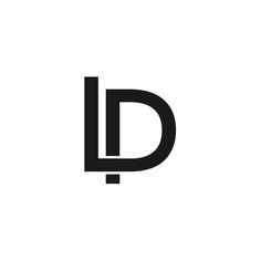 the letter d is made up of black letters