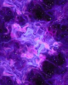 an abstract blue and purple background with stars