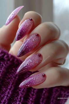 Magenta Nails Design, Magenta Nails, Almond Nails Pink, Coquette Nails, New Years Nail Designs, Nail Art Techniques, Nail Care Tips, Latest Nail Art, Enhance Your Beauty