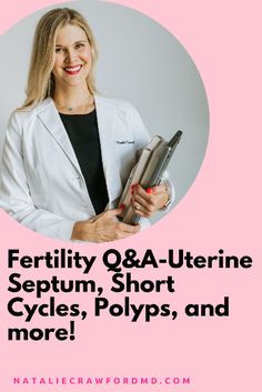 Questions answered: Is there an important difference between a septate and sub-septate uterus? What could be the reason for short cycles? I have been diagnosed with PCOS but only have one high androgen level. What does that mean? Can a polyp come back once it is removed? Is it normal for your follicle count and uterine lining to fluctuate between different IUI cycles? Be The Reason, Come Back, Cycling