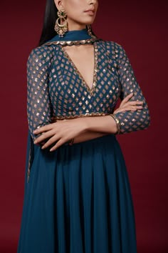 Long Kurti Designs Party Wear Unique, Teal Green Lehenga, Lehenga Pants, Long Blouse Designs